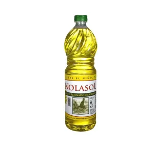 ACEITE GIRASOL ANTIESPUMANTE NOLASOL 1L CAJA 15 UN