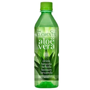 ALOE VERA SIN AZUCAR THE ELEMENTS 500ML CAJ 20 UN