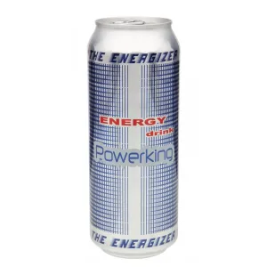 BEBIDA ENERGÉTICA POWERKING LATA 500ML CAJA 24 UNI
