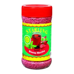 BEBIDA INST  STARLING BISSAP & MENTA 400GR CA 12 U
