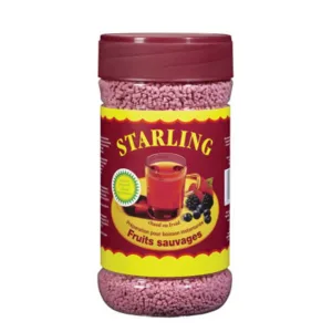 BEBIDA INST  STARLING FRUTAS BOSQUE 400GR CAJ 12 U