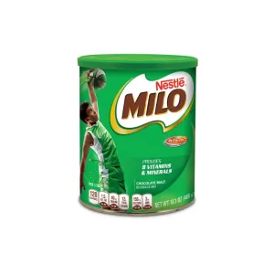 CACAO INSTANTÁNEO MILO SINGAPUR 400GRM CAJA 24 UNI