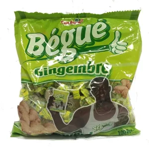 CARAMELOS BEGUÉ JENGIBRE 500GR 100U CAJA 12 UN