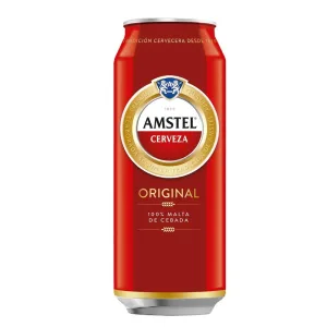 CERVEZA AMSTEL LATA 500ML CAJA 24 UNI