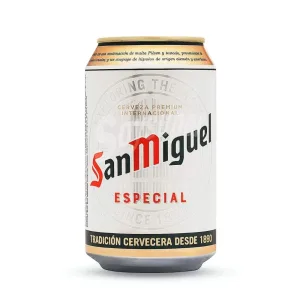 CERVEZA SAN MIGUEL LATA 33CL 5'4º CAJA 24 UNI